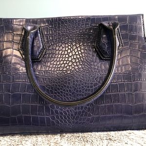 Just Fab Blue Handbag